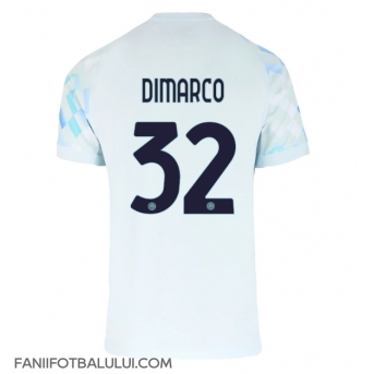Inter Milan Federico Dimarco #32 Tricou Fotbal Replică 2025-26 Barbati Deplasare